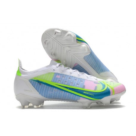 Nike Mercurial Vapor 14 Elite FG scarpa da calcio uomo Bianco Blu Nero