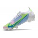 Nike Mercurial Vapor 14 Elite FG scarpa da calcio uomo Bianco Blu Nero