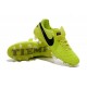 Scarpe da Calcio Nuovo 2016 Nike Tiempo Legend VI FG Pelle Volt Nero