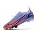 Nike Mercurial Vapor 14 Elite FG scarpa da calcio Mbappe Thistle Chiaro Argento Metallico