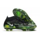 Nike Phantom GT II Elite DF FG Nero Metallic Platino Verde Strike