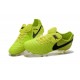 Scarpe da Calcio Nuovo 2016 Nike Tiempo Legend VI FG Pelle Volt Nero