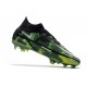 Nike Phantom GT II Elite DF FG Nero Metallic Platino Verde Strike