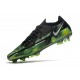 Nike Phantom GT 2 Elite FG Nero Metallic Platino Verde Strike