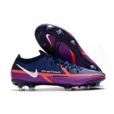 Nike Phantom GT 2 Elite FG College Navy Bianco Viola Vivido