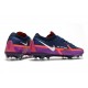 Nike Phantom GT 2 Elite FG College Navy Bianco Viola Vivido