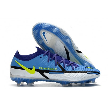 Nike Phantom GT 2 Elite FG Blu Giallo Grigio