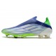adidas X Speedflow+ FG Scarpa Bianco Verde Screaming Sonic Ink