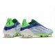 adidas X Speedflow+ FG Scarpa Bianco Verde Screaming Sonic Ink