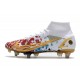 Nike Mercurial Superfly VIII Elite SG-PRO AC Bianco Rosso Oro