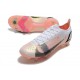 Nike Mercurial Vapor 14 Elite SG Pro Bianco Nero Cremisi Vivace Rosa Blast