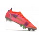 Nike Mercurial Vapor 14 Elite SG Pro Cremisi Vivace Argento Metallico