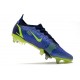 Nike Mercurial Vapor 14 Elite SG Pro Zaffiro Volt Blu Void