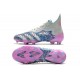 adidas Predator Freak+ FG Scarpe da Calcio Metallico Rosa Blu