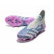 adidas Predator Freak+ FG Scarpe da Calcio Metallico Rosa Blu