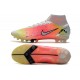 Nike Mercurial Superfly 8 Elite AG Pro Bianco Argento Metallico Platino Puro