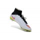 Nike Nuove Scarpe Calcio Mercurial Superfly CR7 FG Bianco Rose Nero