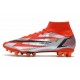 Nike Mercurial Superfly 8 Elite AG Pro Rosso Cile Nero Ghost Arancione Total