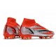 Nike Mercurial Superfly 8 Elite AG Pro Rosso Cile Nero Ghost Arancione Total