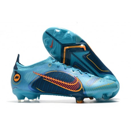 Nike Mercurial Vapor XIV Elite FG Blu Cloro Arancione Laser Marina