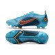 Nike Mercurial Vapor XIV Elite FG Blu Cloro Arancione Laser Marina