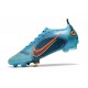 Nike Mercurial Vapor XIV Elite FG Blu Cloro Arancione Laser Marina