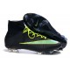 Cristiano Ronaldo Nike Scarpa da Calcio Mercurial Superfly 4 FG Nero Verde