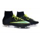 Cristiano Ronaldo Nike Scarpa da Calcio Mercurial Superfly 4 FG Nero Verde