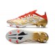 adidas X Speedflow.1 FG Uomo Oro Bianco Rosso