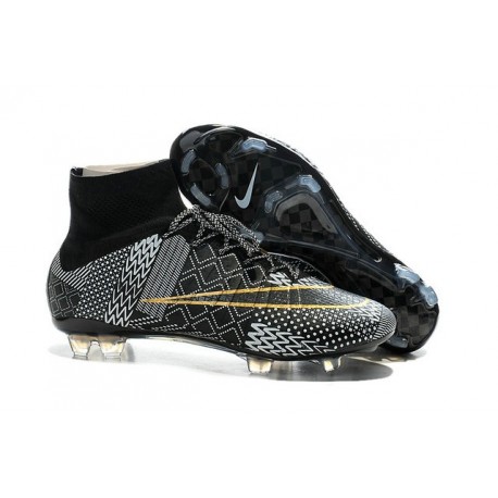 Scarpini da Calcio Nike Mercurial Superfly IV BHM Nero Oro