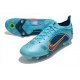 Nike Mercurial Vapor 14 Elite SG Pro Blu Cloro Arancione Laser Marina