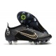 Nike Mercurial Vapor 14 Elite SG Pro Nero Oro Metallico Argento