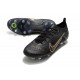 Nike Mercurial Vapor 14 Elite SG Pro Nero Oro Metallico Argento
