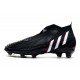 Scarpe da calcio adidas PREDATOR EDGE+ FG Nero Core Bianco Rosso Vivido