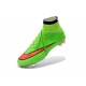 Cristiano Ronaldo Nike Scarpa da Calcio Mercurial Superfly 4 FG Verde Rosso