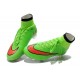 Cristiano Ronaldo Nike Scarpa da Calcio Mercurial Superfly 4 FG Verde Rosso