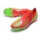 adidas Predator Edge.1 Low FG Scarpa Rosso Verde