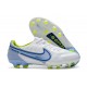 Nike Tiempo Legend 9 Elite FG Nuovo Bianco Blu