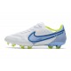 Nike Tiempo Legend 9 Elite FG Nuovo Bianco Blu
