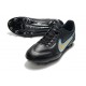 Nike Tiempo Legend 9 Elite FG Nuovo Nero Oro Blu