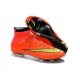 Nike Nuove Scarpe Calcio Mercurial Superfly CR7 FG Arancio Oro