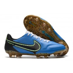 Nike Tiempo Legend 9 Elite FG Nuovo Bleu Noir Volt