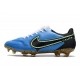 Nike Tiempo Legend 9 Elite FG Nuovo Bleu Noir Volt