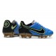 Nike Tiempo Legend 9 Elite FG Nuovo Bleu Noir Volt