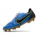 Nike Tiempo Legend 9 Elite FG Nuovo Bleu Noir Volt