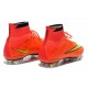 Nike Nuove Scarpe Calcio Mercurial Superfly CR7 FG Arancio Oro