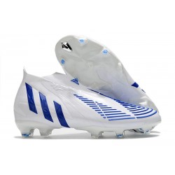 Scarpe da calcio adidas PREDATOR EDGE+ FG Bianco Hi Res Blu