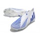 Scarpe da calcio adidas PREDATOR EDGE+ FG Bianco Hi Res Blu