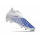 Scarpe da calcio adidas PREDATOR EDGE+ FG Bianco Hi Res Blu