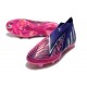 Scarpe da calcio adidas PREDATOR EDGE+ FG Team Collegiate Viola Argento Metallico Team Rosa Shock